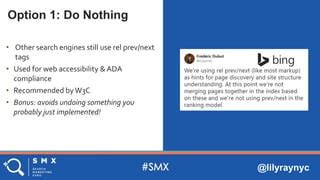 smx advanced slides|SMX Advanced: Thriving in the New World of Pagination .